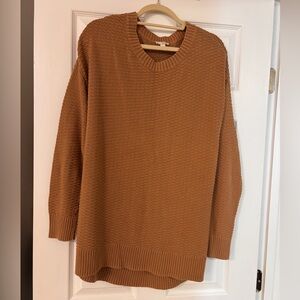 GAP Warm Tan Crew Neck Sweater